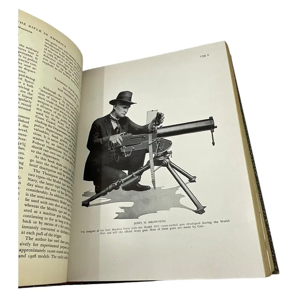 The Rifle In America by Philip B Sharpe 1947 Second‎ Edition Hardcover